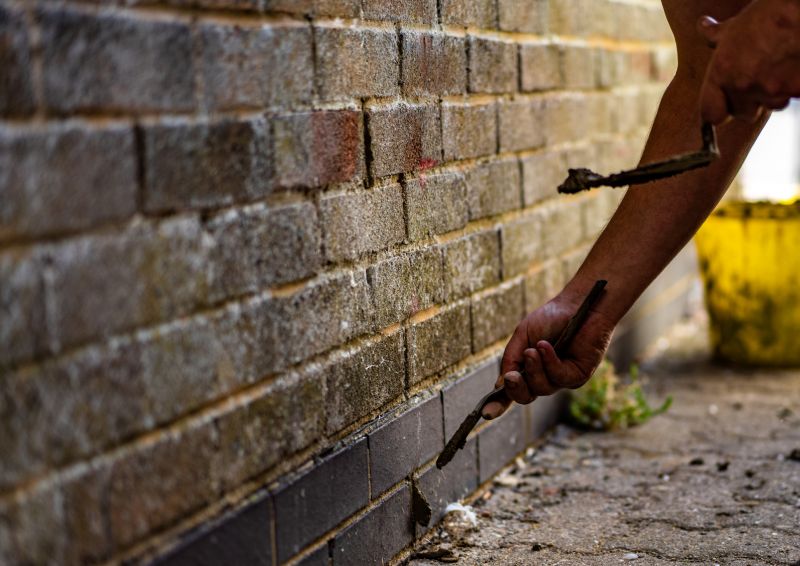 Completed Brick Repointing